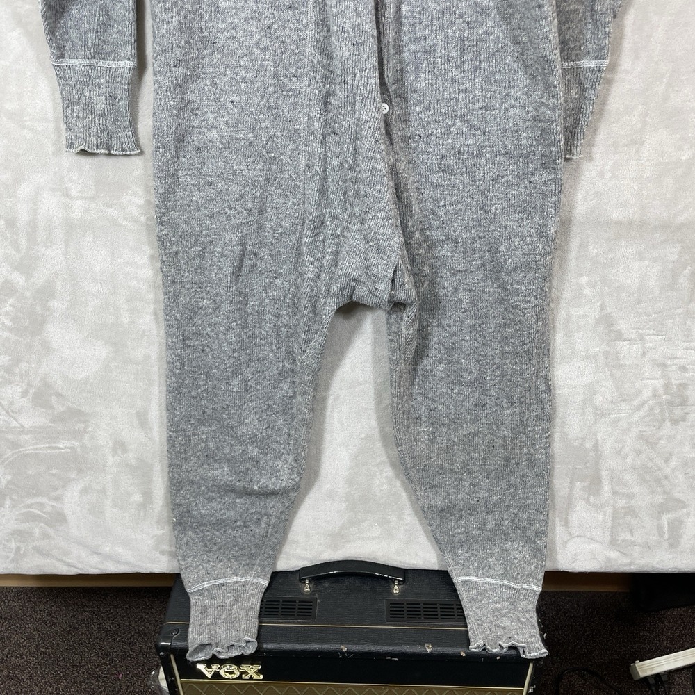 Vintage 70s 80s Stanfields Heavyweight Wool Union Suit Thermal Underwear Size 44 - Picture 12 of 13